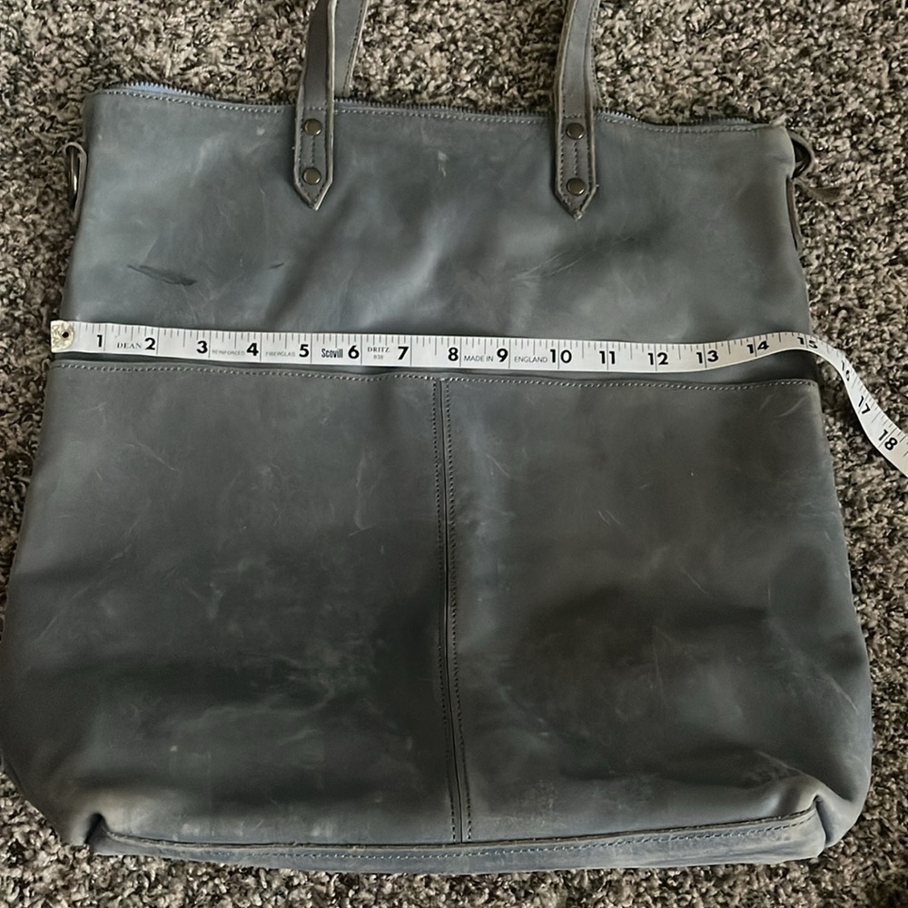 ABLE Selam Magazine Tote - BLUE GRaY - Picture 13 of 16